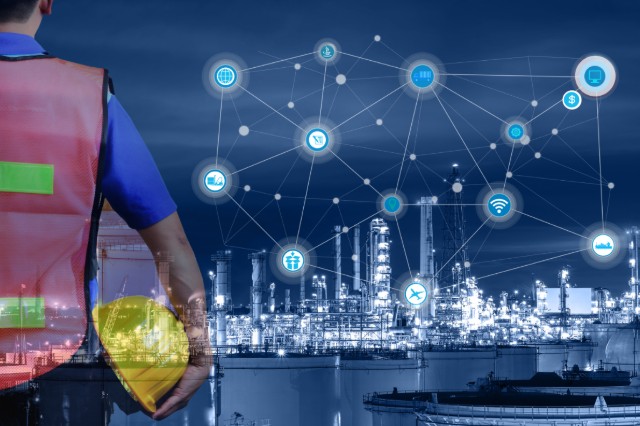 Apply IoT technology with digital platform and sensors to monitor process and production
