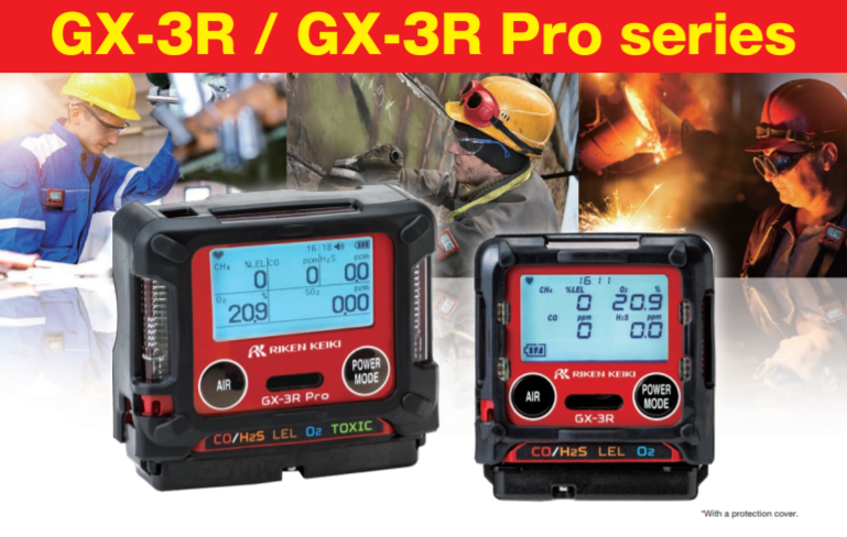 Portable gas detector Riken Keiki GX-3Rpro