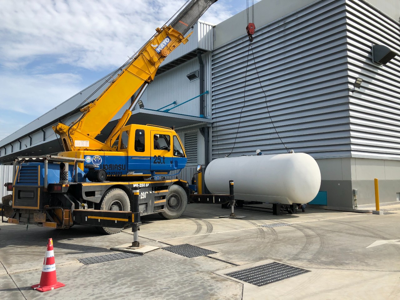 Ammonia Storage Tank for Rent Thai Engineering Gas Co., Ltd.